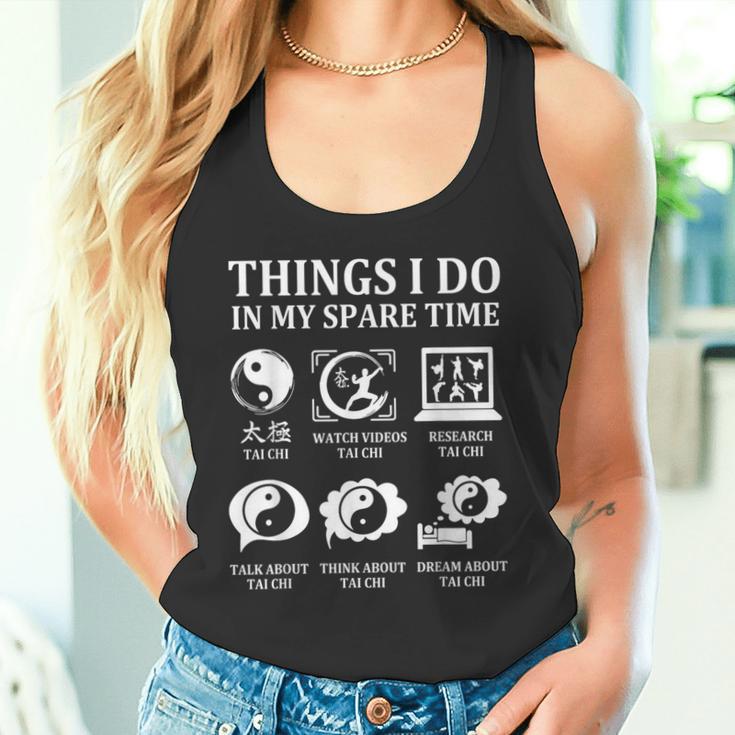 Lustiger Tai Chi Lehrer Yin Yang Kampfkunst Papa Tank Top