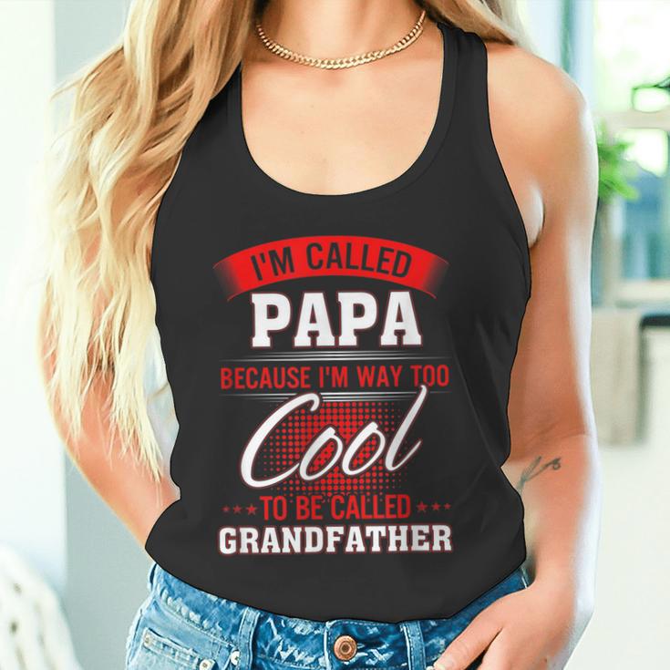 Lustiges Geschenk Für Papa I'm Called Papa Tank Top