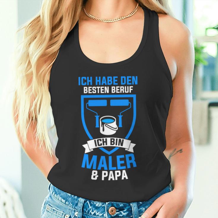 Maler Papa Malermeisterateratertag Lackierer Tank Top