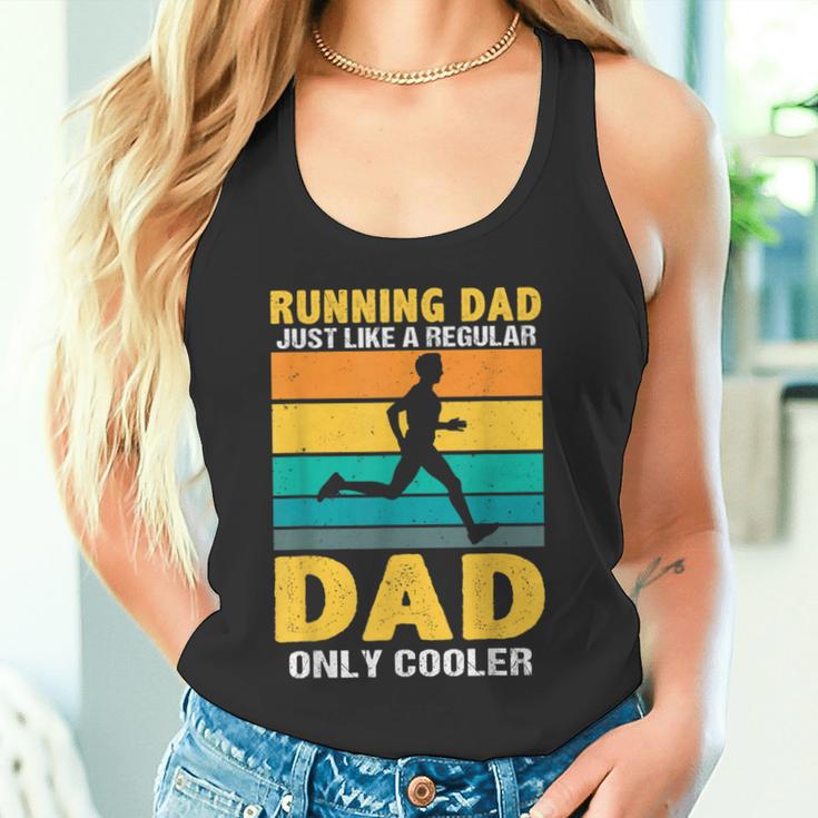 Marathon Run Papa Marathon Runner Tank Top