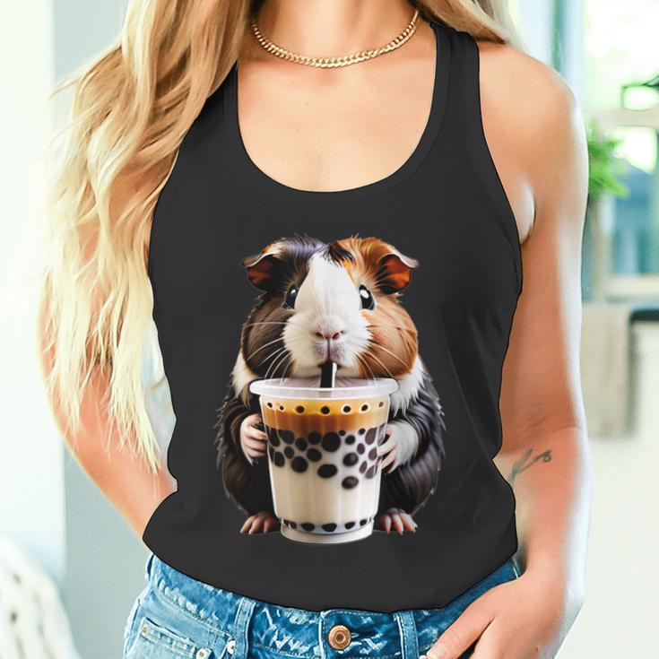 Meerschweinchen Boba Bubble Milk Tea Kawaii Cute Animal Lover Tank Top