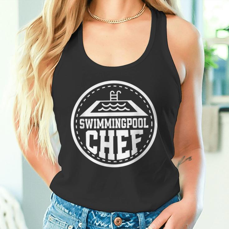 Mein Pool Meine Rules Bademeister Swimming Pool Swimming Tank Top