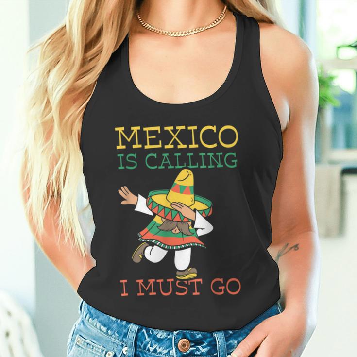 Mexico Ruft Ich Muss Gehen Mexican Mexican Mexico Tank Top