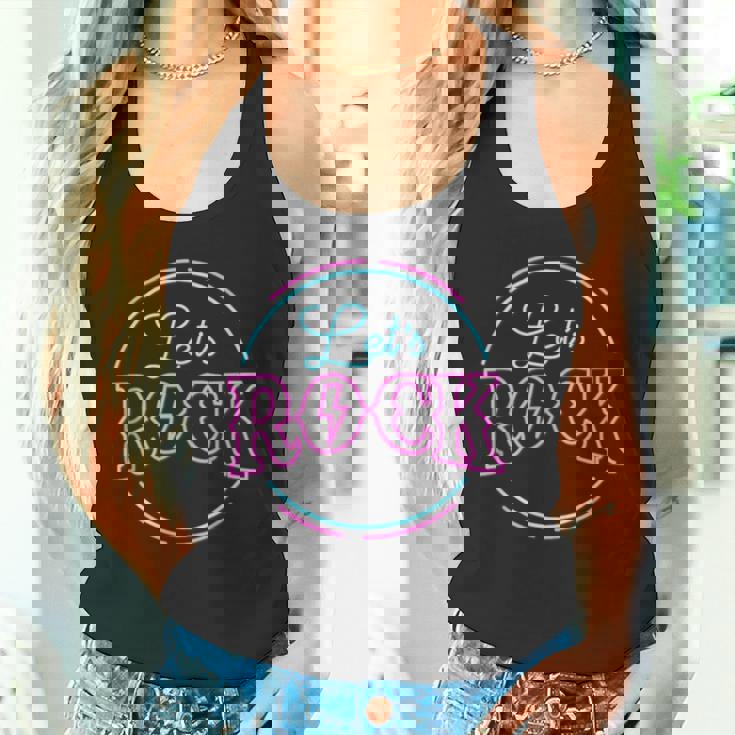 Mi Música Es Rock And Roll Let's Rock Sin Mangas Camiseta sin mangas