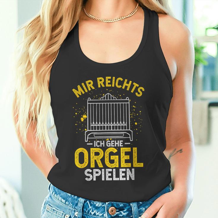 Mir Egal Ich Geh Orgel Spielen Kirche Klavier Orgelfan Tank Top