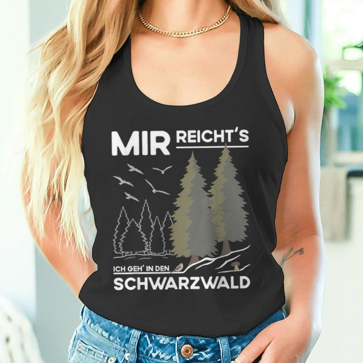 Mir Reicht Das Schwarzwald Travel And Souveniracationer German Tank Top