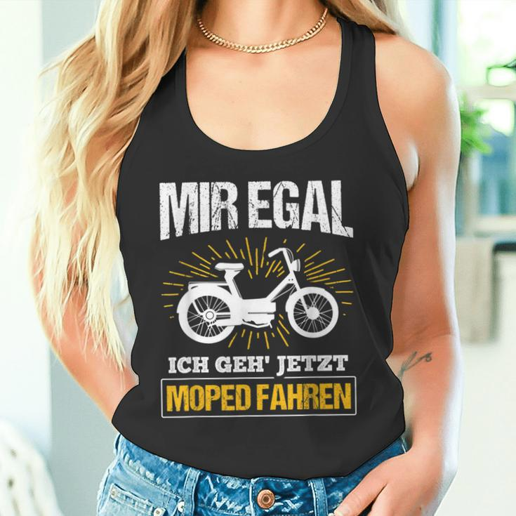 Moped Ich Geh' Jetzt Moped Fahren Ich Geh' Jetzt Moped F S Tank Top