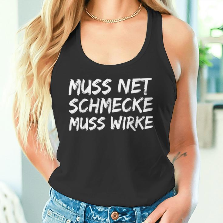 Muss Net Schmaste Muss Wirke Bodybuilder S Tank Top