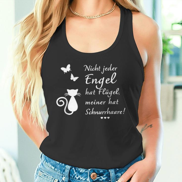 Nicht Jeder Engel Hat Flügel Meiner Hat Whiskers Cats Not Every En S Tank Top