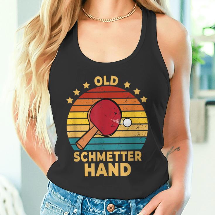 Old Butterhand Table Tennis Games Tank Top