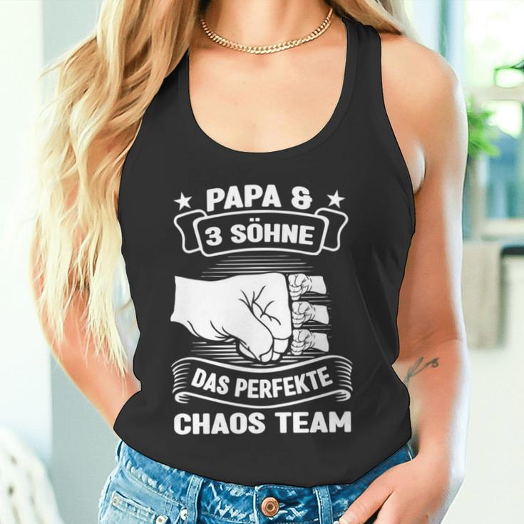 Papa & 3 Söhne Chaos Team Papa 3 Söhne Tank Top