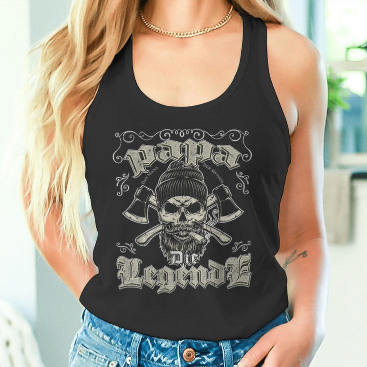 Papa Der Mann Der Mythos Die Legendeintage Tank Top