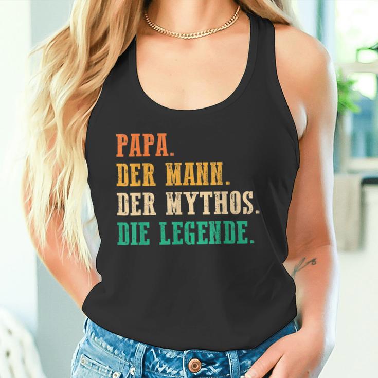 'Papa Der Mann Der Mythos Die Legend' S Tank Top