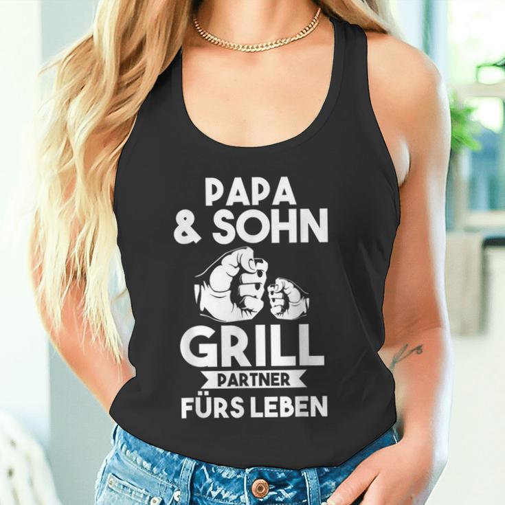 Papa Und Sohn Grillmeister Grilling Tank Top