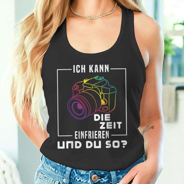 Photographer Ich Kann Die Zeit Frefreezeren Tank Top