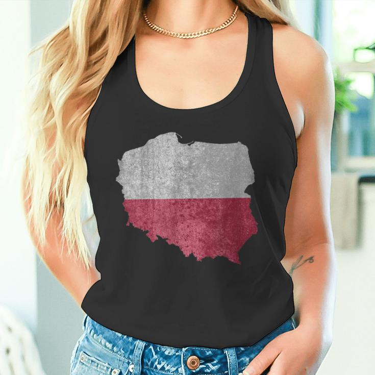 Poland Flag Tank Top