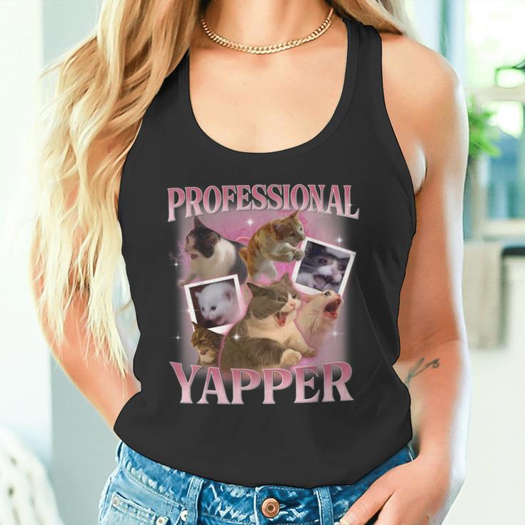 Professionelle Yapper Meme Cat Tank Top