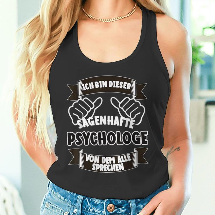 Psychologe Beruf Geschenk Studium Psychologie Tank Top