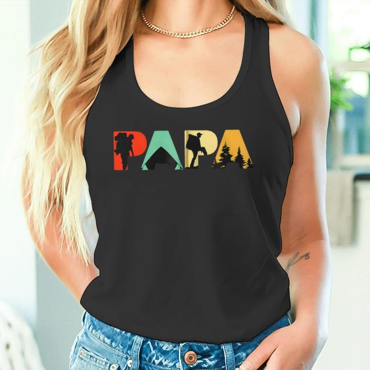 Retro-Camping-Papa Lustigesintage-Papa-Camping-Geschenk Kapuzenjacke Tank Top