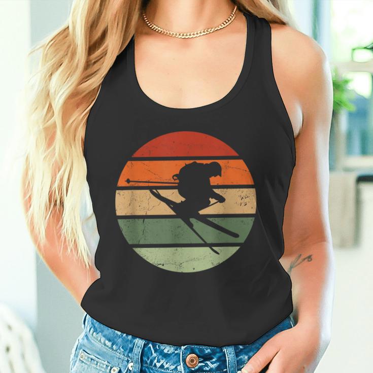 Retro For Skiing Skiing Skiing Tank Top