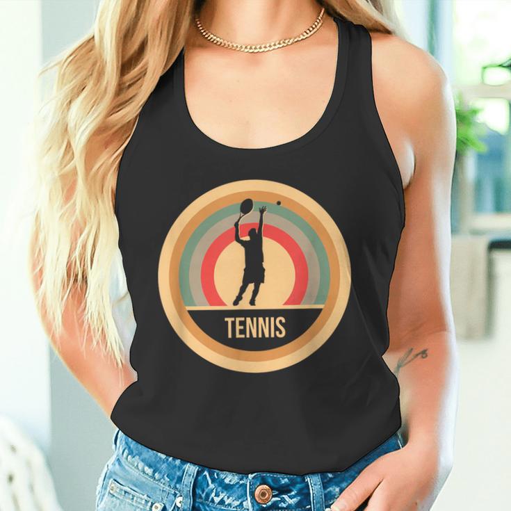 Retrointage Tennis For Tennis Player Tank Top