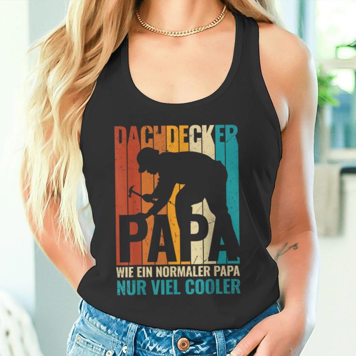 Roofer Papa Nur Cooleratertag Stolze Dachdeckerei Tank Top