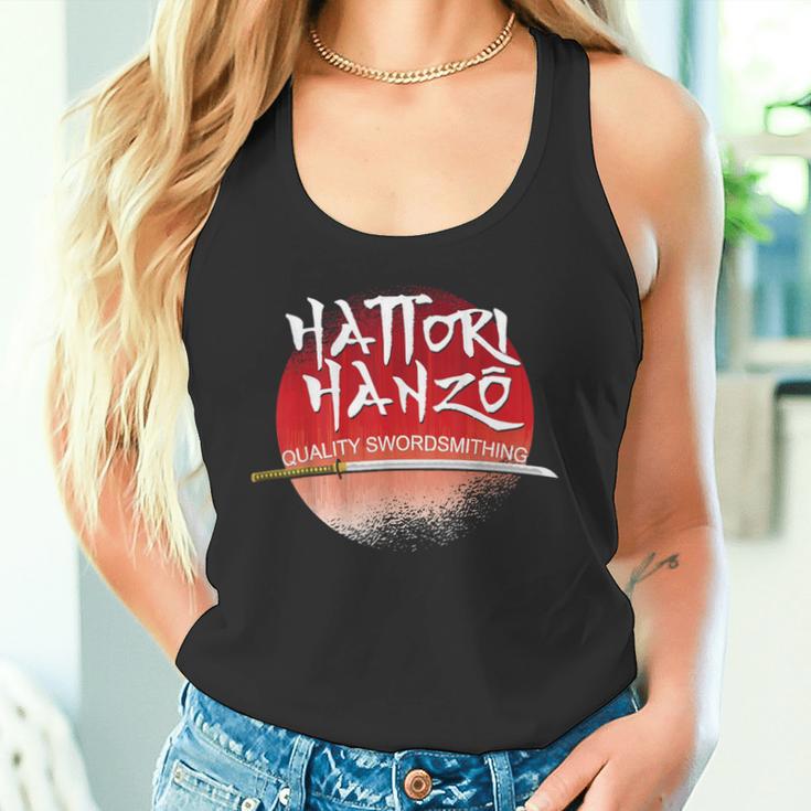 Samurai Warrior Katana Sword Hattori Hanzo Ninja Back Print Tank Top