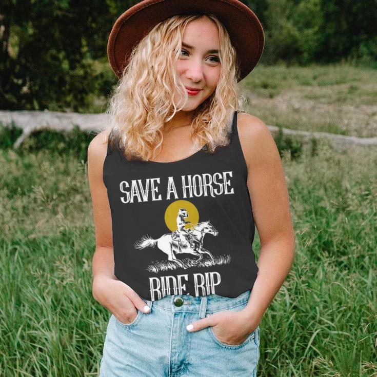 Save A Horse Ride Rip Yellowstone Montana Tank Top