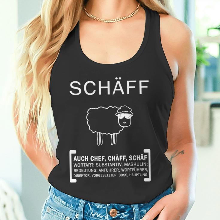 Schäff Chef Department Manager Sheep Boss Tank Top