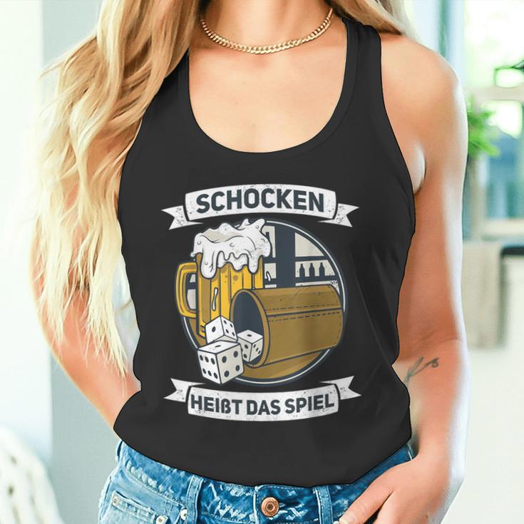 Schocken Heißt Das Spiel Dice Game Puzzle Tank Top