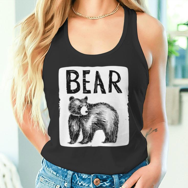 Schöner Amerikanischer Schwarzbär Tank Top