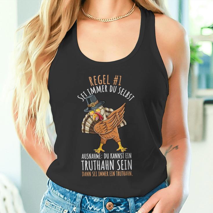 Sei Immer Du Selbst Lustiges Fleischer Truthahn Tank Top