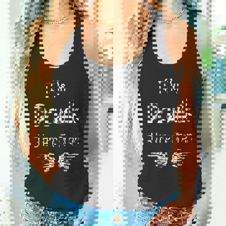 Si Je Suis Bourré C'est Leur Faute Débardeur e