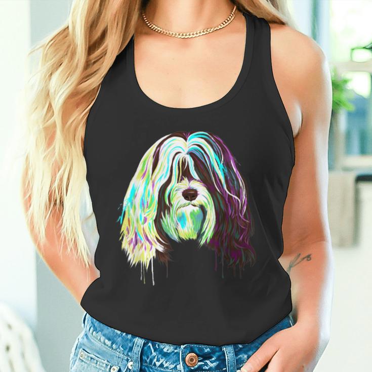 Splash Tibet Terrier Hund Tank Top