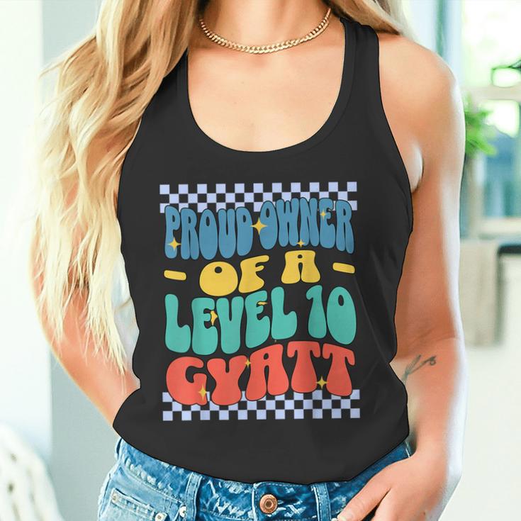 Stolzer Besitzer Eines Level 10 Gyatt Ironic Meme Brainrot Tank Top