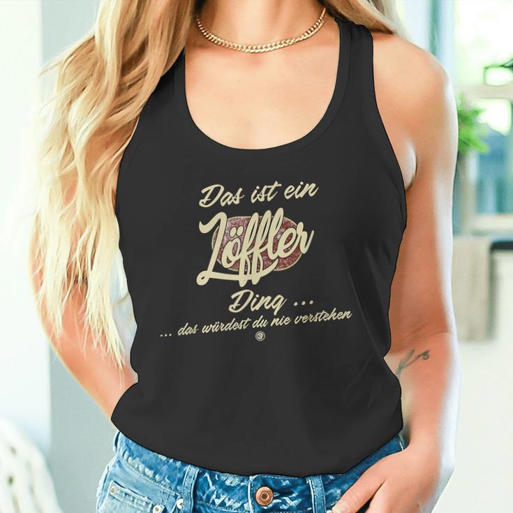 With Text 'Das Ist Ein Löffler Ding' Tank Top