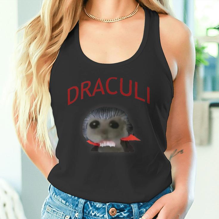 Trauriger Hamster Sad Hamster Hamstie Hamsty Hamsti Draculi Tank Top