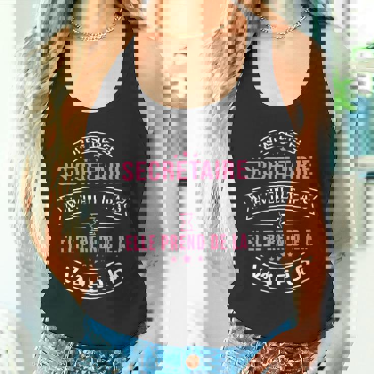 Une Super Secrétaire Neieillit Pas Cadeau Secrétaire Débardeur e