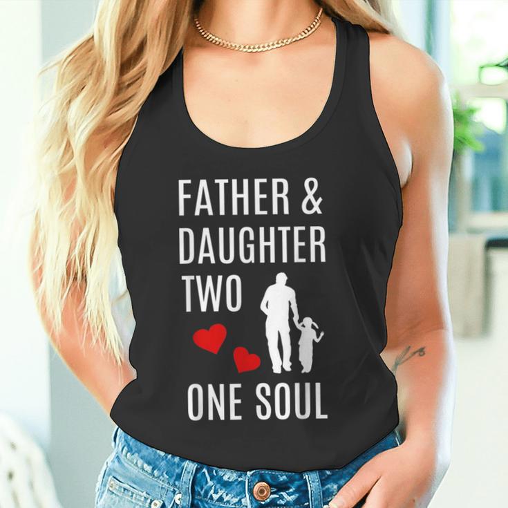 Vater Und Tochter Hand In Hand Herz Seele Papa Kind Geschenk Tank Top