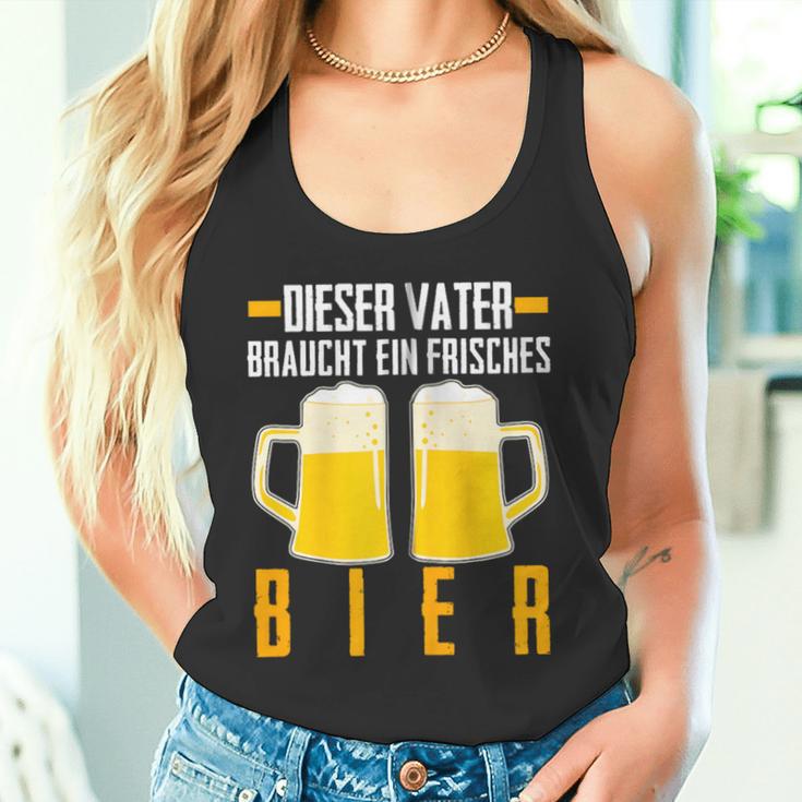 Vatertag Saufenater Frisches Bier Papa Kapuzenjacke Tank Top