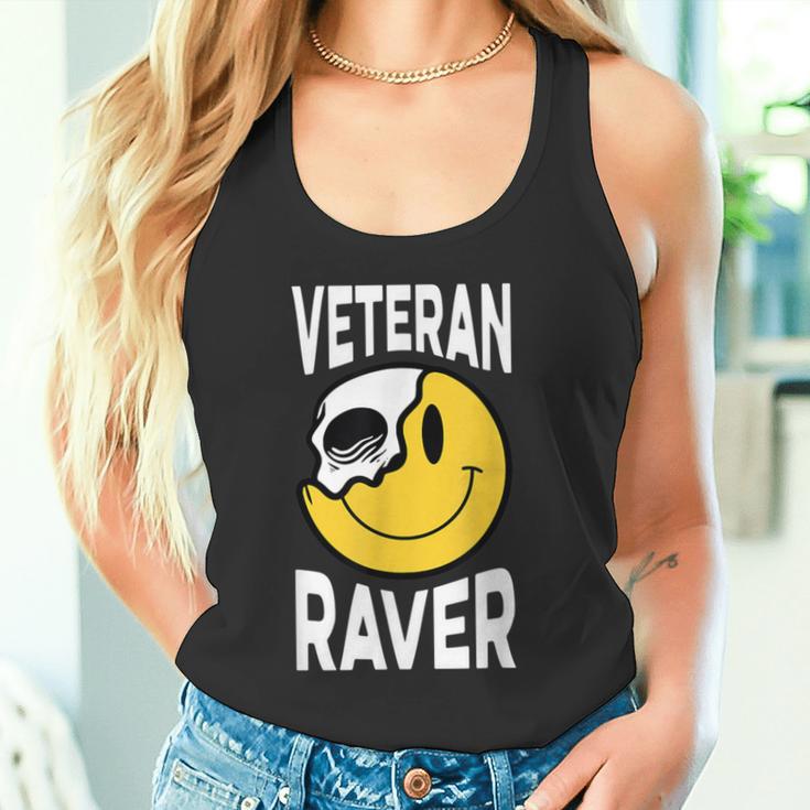 Veteran Raver Old School Rave Raving Party Tank Top