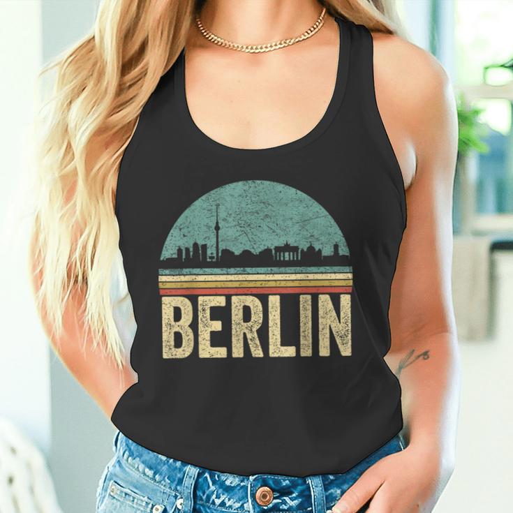 Vintage 80S Retro Berlin Souvenir Skyline Berlin Tank Top