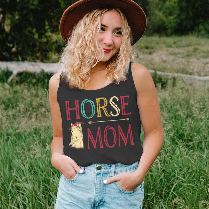 Vintage Horse Graphic Equestrian Mom Cute Horse Riding Tank Top