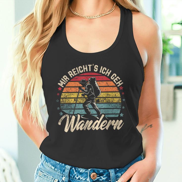 Vintage Mir Reicht's Ich Geh Wander Tank Top