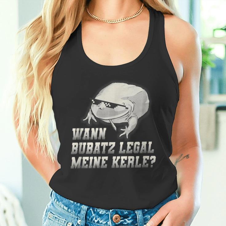 Wann Bubatz Legal Meine Kerle Retro Tank Top