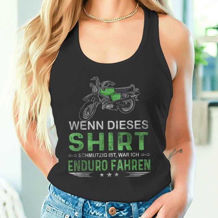 Wenn Dieser Schmutzig Ist Moped Enduro Tank Top