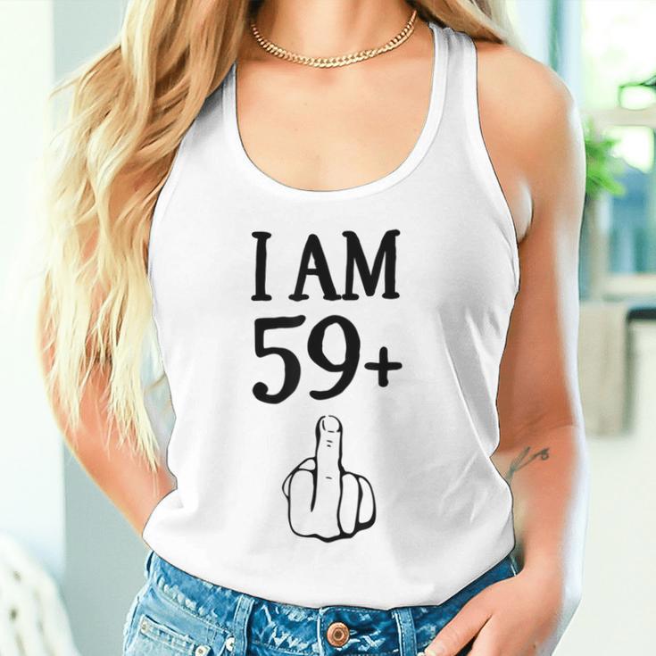 I Am 59 Plus 1 Lustiger 60 Geburtstag 1960 1961 Tank Top