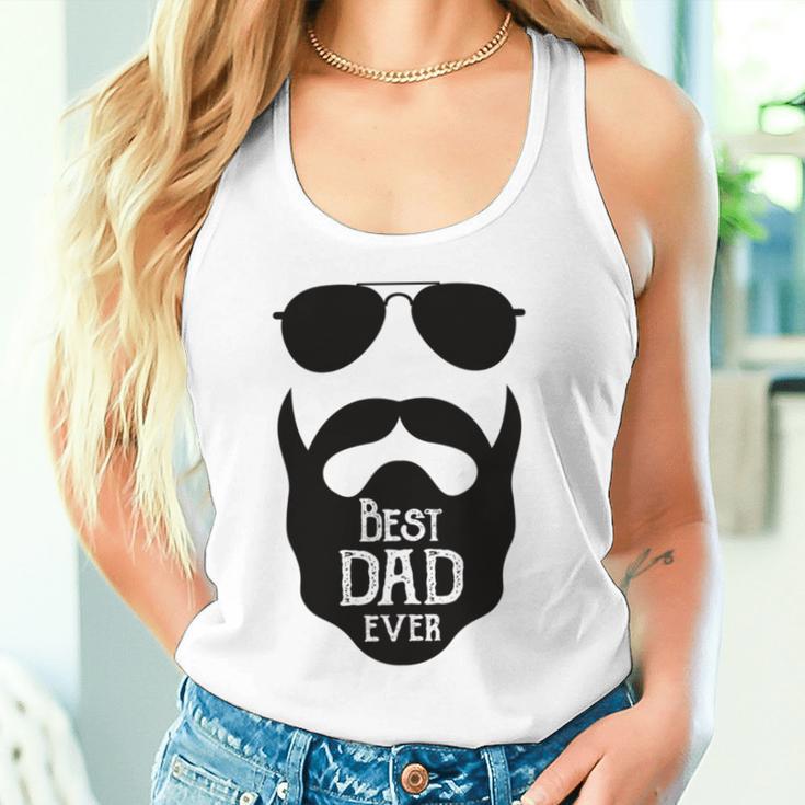 Best Dad Ever Bester Papa Für Bartträger Zum Herrentag Tank Top