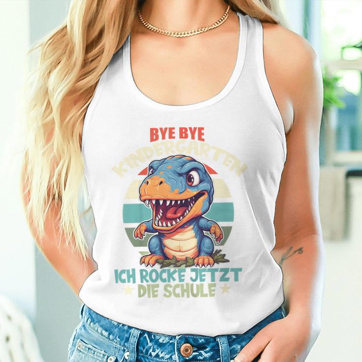 Children's Bye Bye Kindergarten With Dino Tank Top