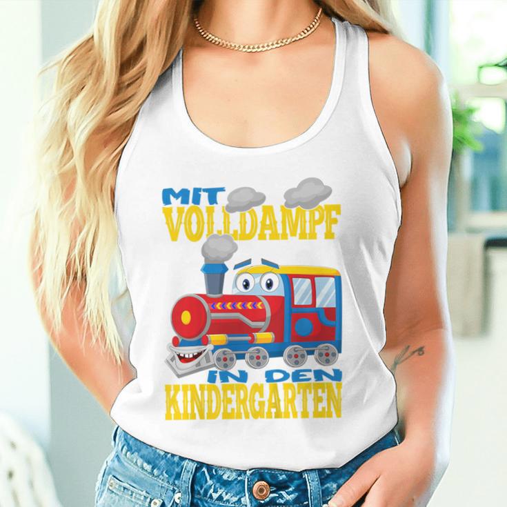 Children's Mitollteamf In Den Kindergarten Steam Train Tank Top